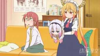小林家的妹抖龙动画第9话先行图康娜吊打小学生