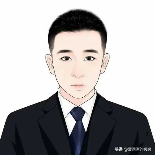 换一换你的微信头像吧,适合中年大叔的简约风漫画头像,快来选