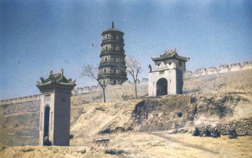 1937年甘肃平凉街头景象,看下这些老照片,你见过没