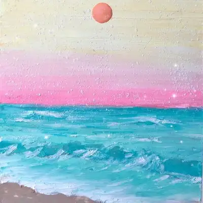 沈倦浪漫梦幻油画背景图