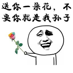 送你一朵花吧表情包