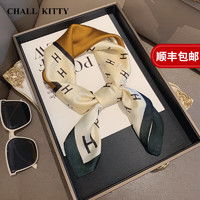 羊毛围巾gucci古驰1473514g7041166中性款双g条纹拼色围巾多少钱