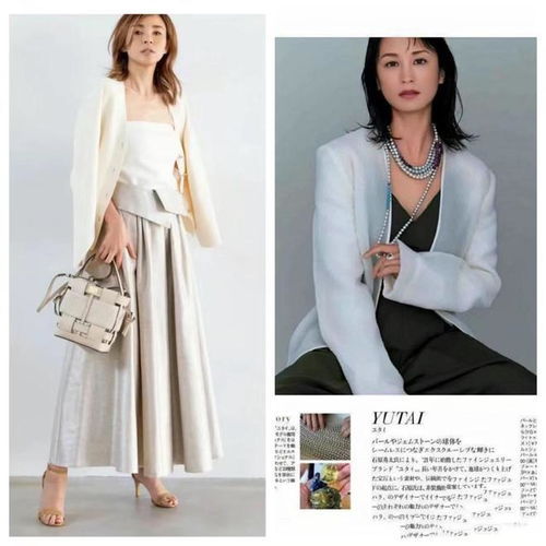 到了秋天才发现,还是白色西服最显气质,50岁女人穿上好显嫩