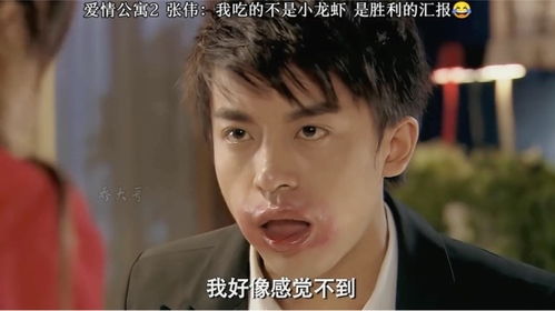 爱情公寓张伟我吃的不是小龙虾,是胜利的汇报哈哈