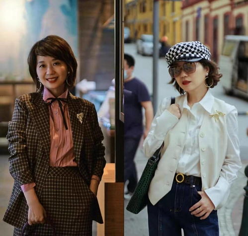 50岁女人春季怎么穿更有气质学学她的搭配,优雅减龄又知性