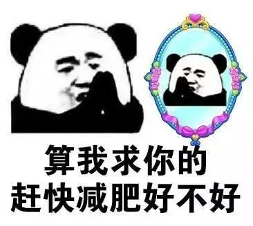 确认过眼神,是要减肥的人