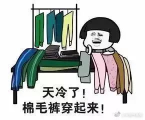 小雪,过山车式降温棉衣棉裤穿起来