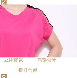 夏装中老年女装蝙蝠袖t恤运动套装加肥大码4050岁妈妈装短袖