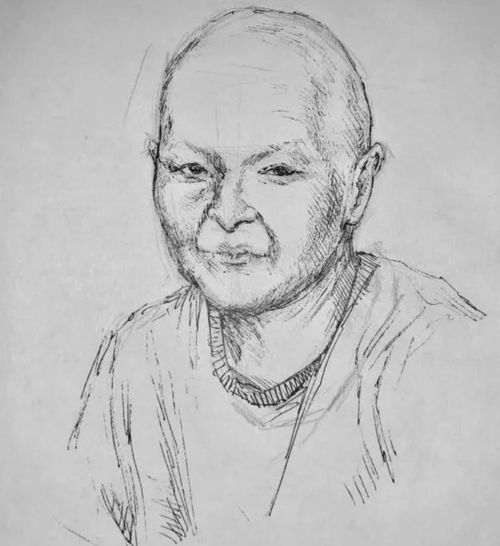 高二女生为癌症病人画画,却没想到