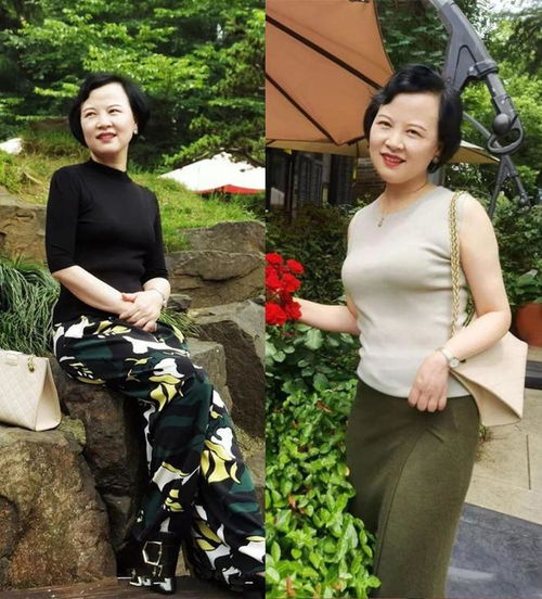 论50岁女人穿搭我只服她衣不紧,发不长,又美又迷人