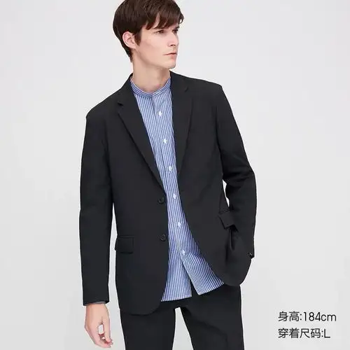 初中男老师,穿藏青色休闲西服,配卡其色裤子合适吗鞋子搭配求推荐