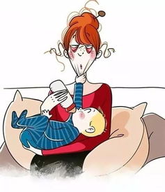 艺术家用这些漫画证明,当妈妈是这个世界上最辛苦和最困难的工作
