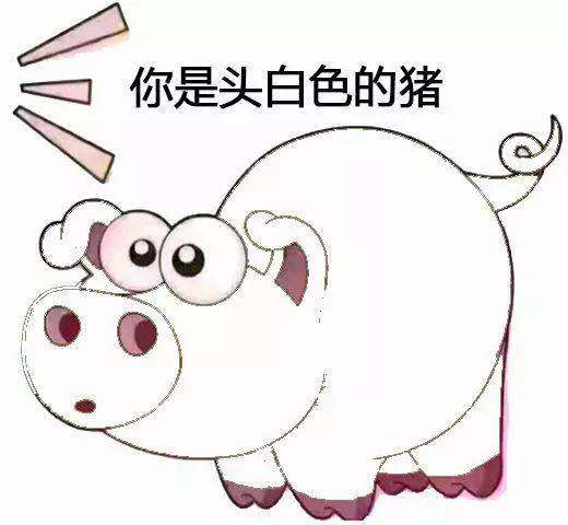 抖音七彩猪表情包gif动图可以说是很炫酷了