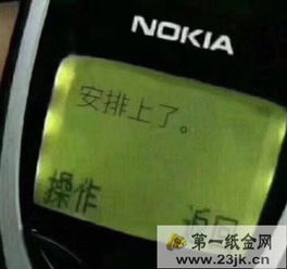 安排上了是什么梗安排上了诺基亚表情包