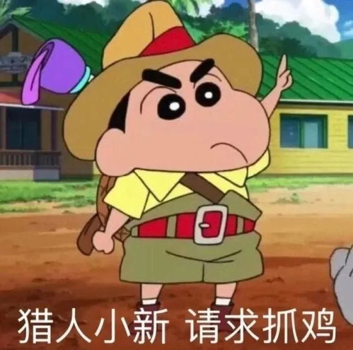 蜡笔小新表情包高清动图