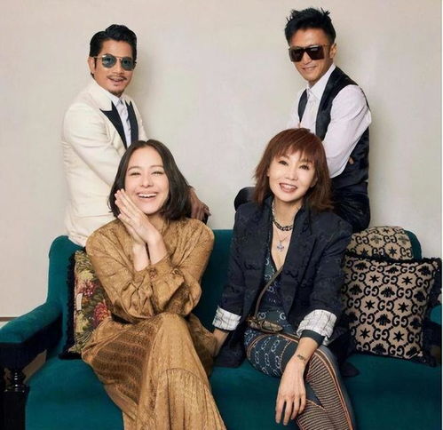 影帝影后大同框60岁女神张曼玉化身dj,郭富城谢霆锋被指似保镖