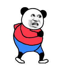 表情抖音超火的动态熊猫头表情包