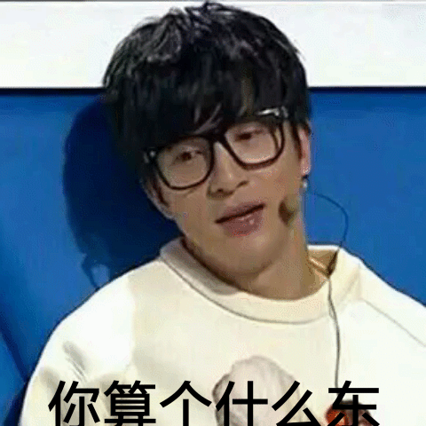 你算个什么东西表情包