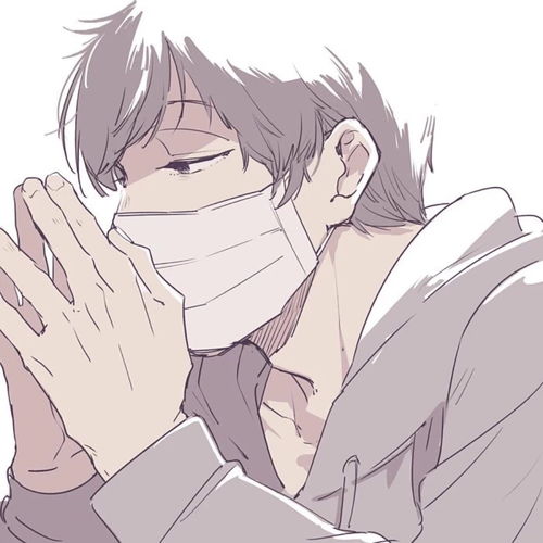 动漫男生头像失去分享的欲望,便是散场的开始