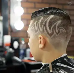 男士个性雕刻发型