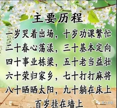 人生顺口溜谁编的太有才了把一辈子写得太溜了