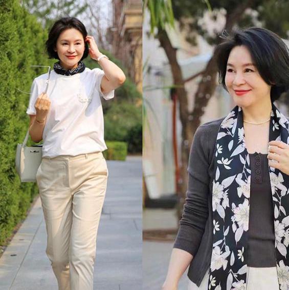 这些妈妈真不简单,年过50岁还打扮这么洋气,气质不输年轻人