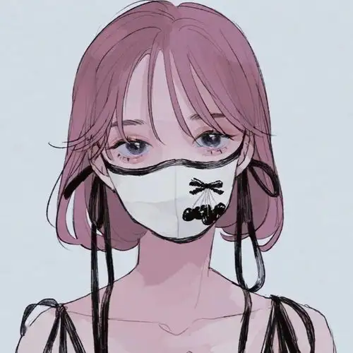 蓝色绝美电竞动漫男女头像