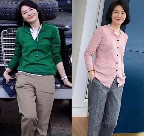 这才是50岁女人流行的夏日打扮,衬衫九分裤,简单舒适显气质