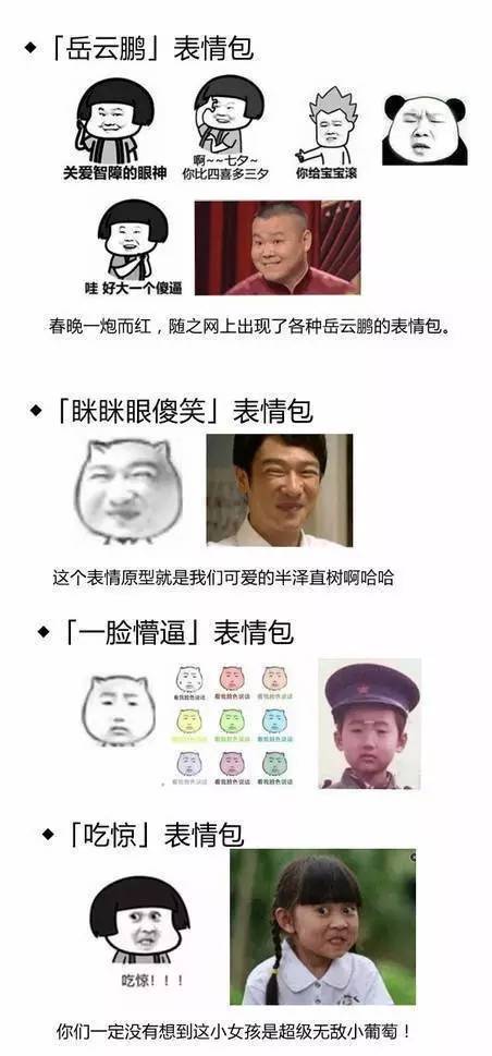 这下知道平常用的表情包来自哪里了吧马去涨姿势