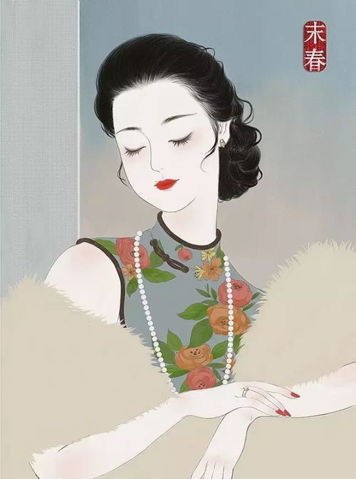 她把民国美女画成了诗100位妩媚性感,百看不厌