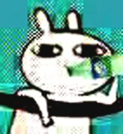 饿疯兔表情