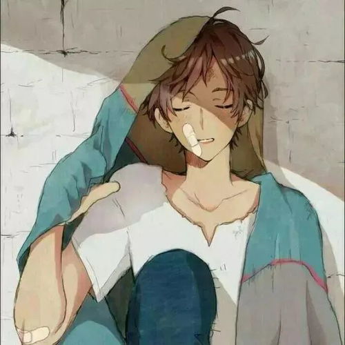 男生帅气微信头像动漫