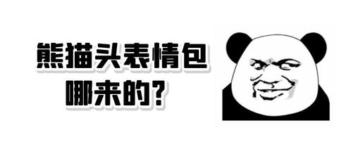 有没有人好奇熊猫头表情包是怎么来的