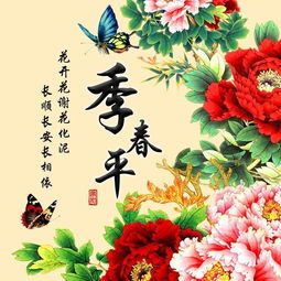 五十岁最佳微信头像花开富贵背景情侣头像