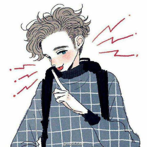 70后男士专用头像侧身动漫情侣