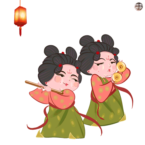 唐宫夜宴的表情包唐墩儿来啦,超好玩儿