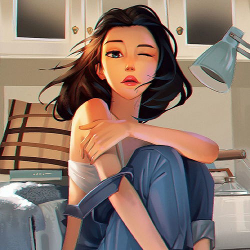 超美女生头像
