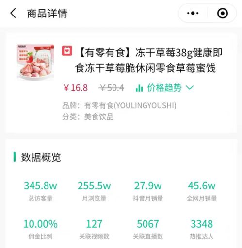 11月抖音热卖商品案例9块9头绳1天狂卖4.6w