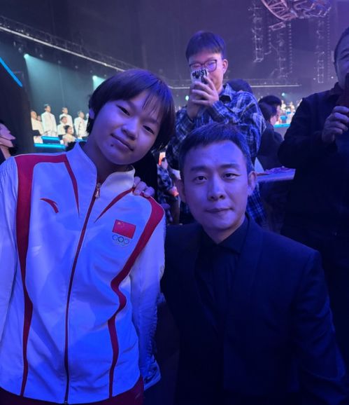 全红婵大赞,大家都这么帅,张译回应,黄晓明人见人爱的全妹妹