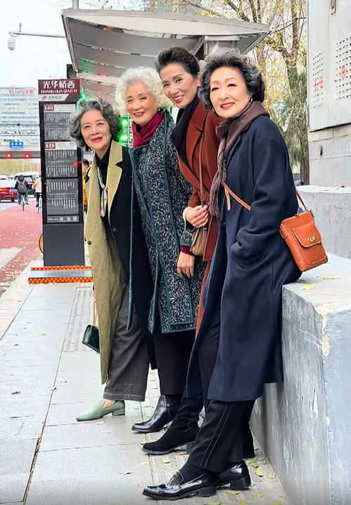 老年人穿搭就服这几位时尚奶奶,精致优雅大气,时髦又显年轻