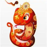 可爱蛇图片卡通头像微信头像图片大全