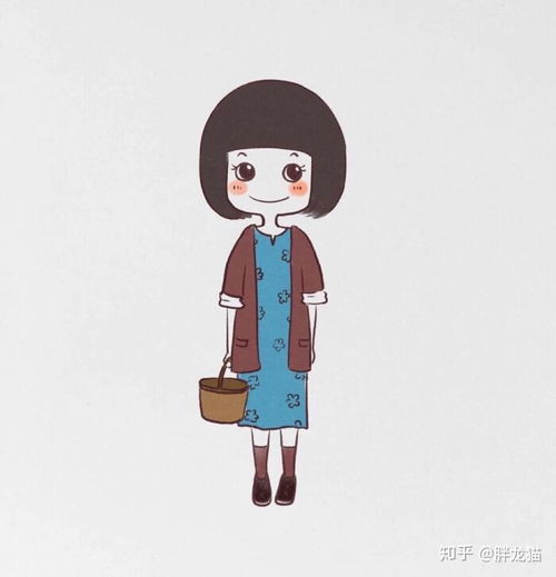 40岁左右女人微信头像卡通自作多情