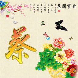 花开富贵头像中年大妈微信头像富贵