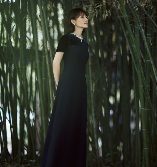 四五十岁的女人如何穿出高级感学袁泉穿气质裙,好看又苗条
