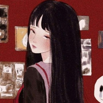 可爱胖女生头像卡通