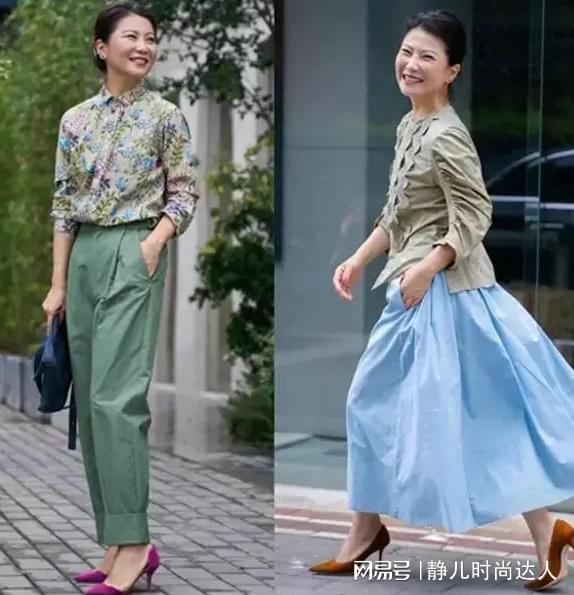 50多岁女人穿搭简约不扮嫩,不留长发,一样能美得优雅又得体