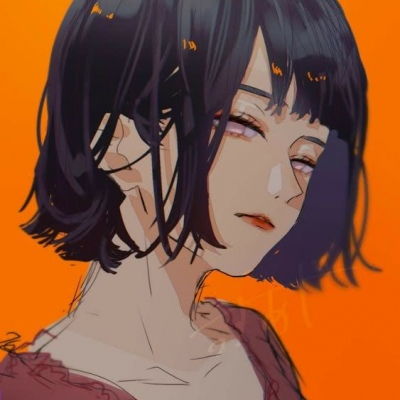 成熟气质女卡通头像