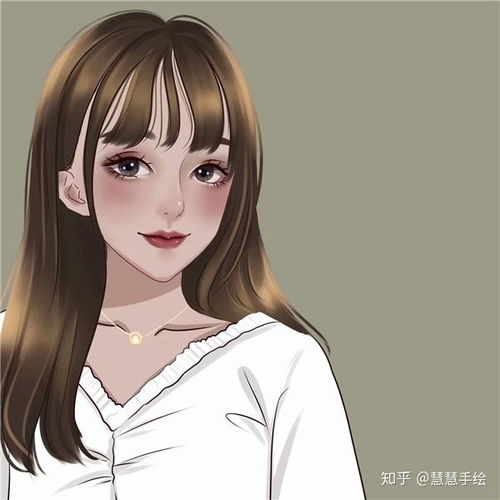 头像中年女绘画高情商