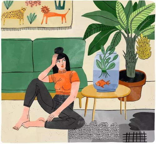 这些画,画的简直就是养花女孩本人啊