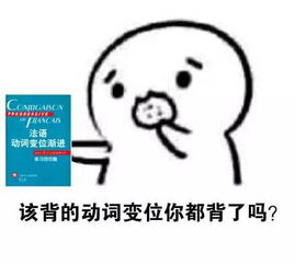 法语生斗图专用表情包第三弹